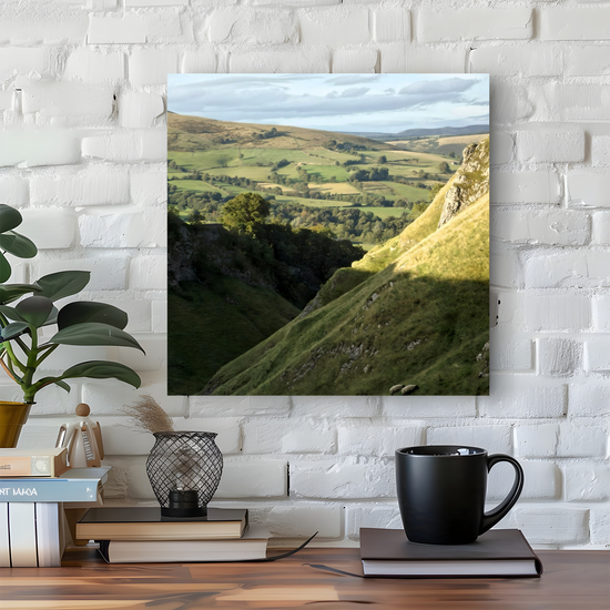 Canvas Art. English Landscapes & Riverscapes. Mam Tor. Peak District National Park. England.