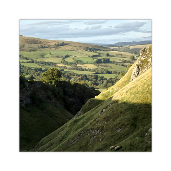 Canvas Art. English Landscapes & Riverscapes. Mam Tor. Peak District National Park. England.