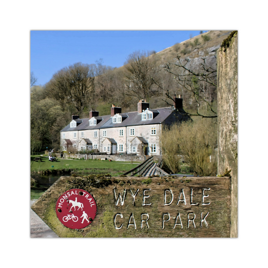 Canvas Art. English Landscapes & Riverscapes. Chee Dale Nature Reserve. Peak District National Park. England.