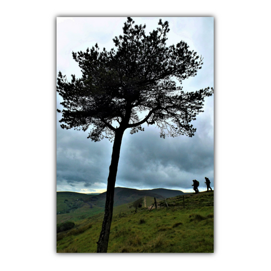 Canvas Art. English Landscapes & Riverscapes. Mam Tor. Peak District National Park. England.