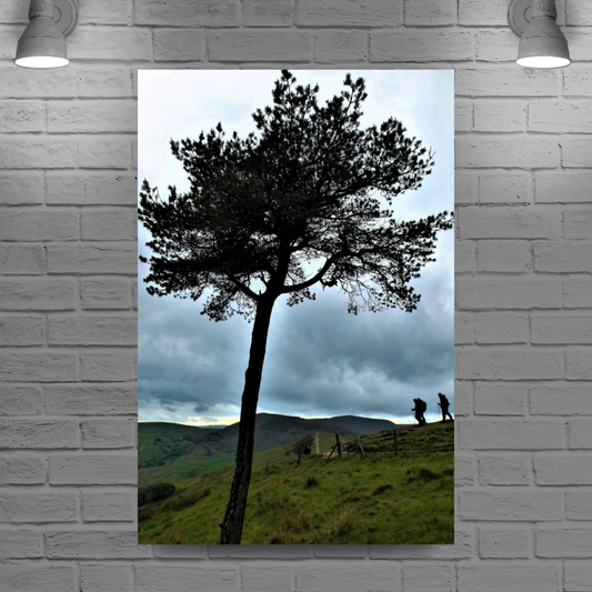 Canvas Art. English Landscapes & Riverscapes. Mam Tor. Peak District National Park. England.