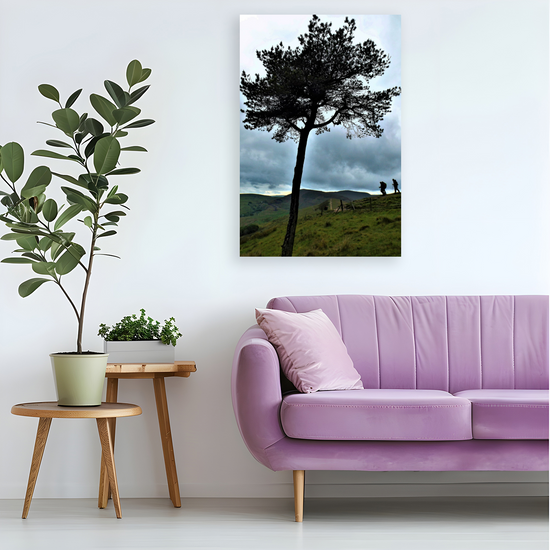 Canvas Art. English Landscapes & Riverscapes. Mam Tor. Peak District National Park. England.