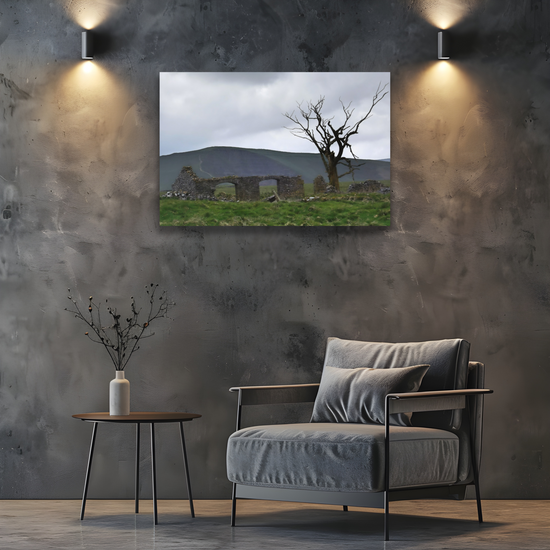 Canvas Art. English Landscapes & Riverscapes. Mam Tor. Peak District National Park. England.