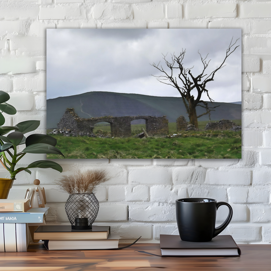 Canvas Art. English Landscapes & Riverscapes. Mam Tor. Peak District National Park. England.