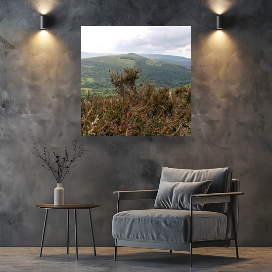 Canvas Art. English Landscapes & Riverscapes. Bamford Edge. Peak District National Park. England.
