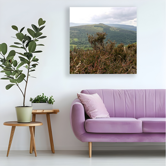 Canvas Art. English Landscapes & Riverscapes. Bamford Edge. Peak District National Park. England.