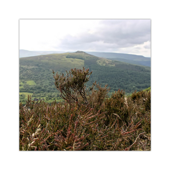 Canvas Art. English Landscapes & Riverscapes. Bamford Edge. Peak District National Park. England.