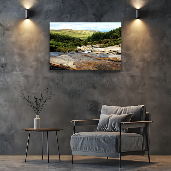 Canvas Art. Scottish Landscapes & Riverscapes. North Glen Sannox. Isle of Arran. Scotland.