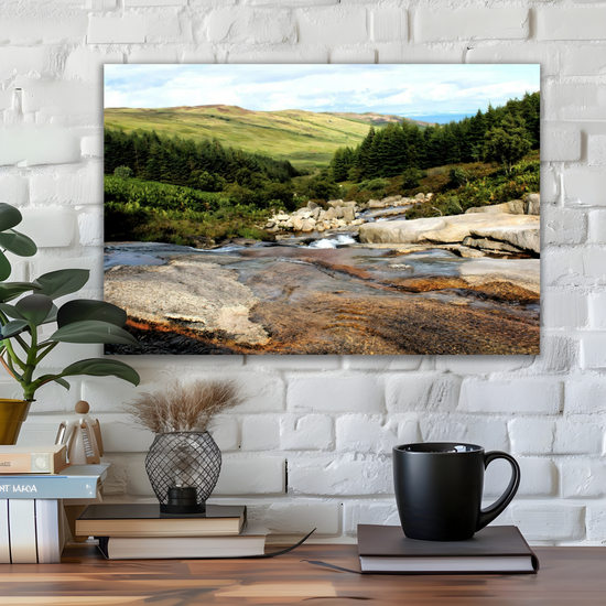 Canvas Art. Scottish Landscapes & Riverscapes. North Glen Sannox. Isle of Arran. Scotland.