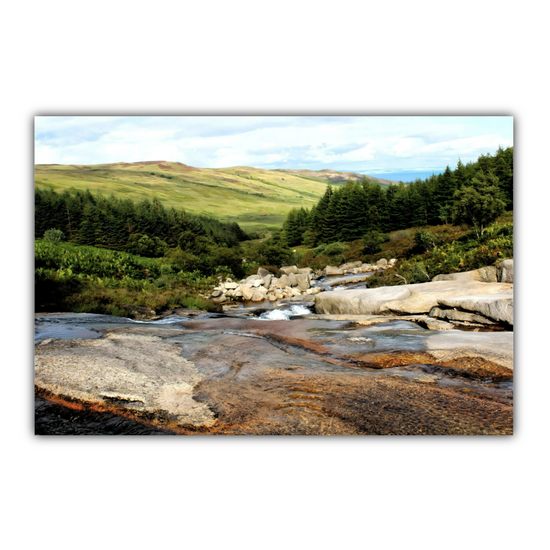 Canvas Art. Scottish Landscapes & Riverscapes. North Glen Sannox. Isle of Arran. Scotland.