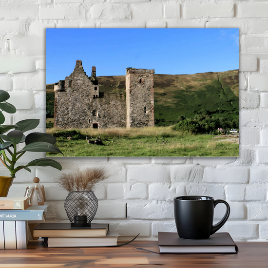 Canvas Art. Scottish Landscapes & Landmarks. Lochranza Castle. Isle of Arran. Scotland.