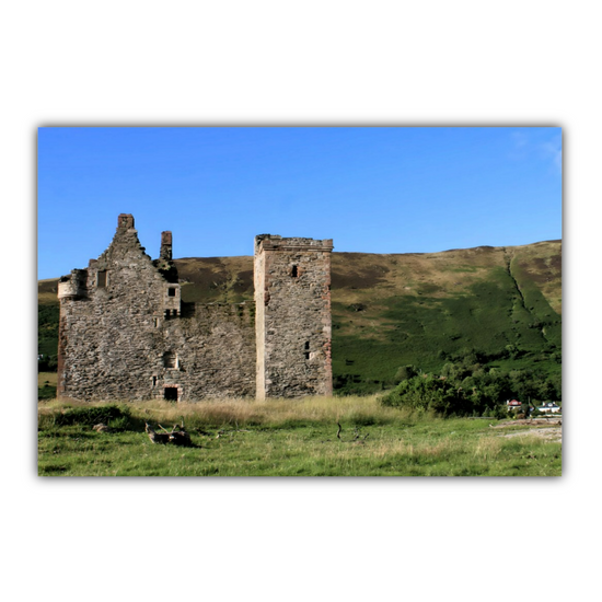 Canvas Art. Scottish Landscapes & Landmarks. Lochranza Castle. Isle of Arran. Scotland.
