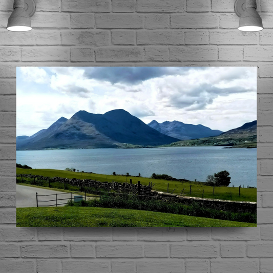 Canvas Art. Scottish Landscapes & Seascapes. Isle of  Raasay. Scotland.