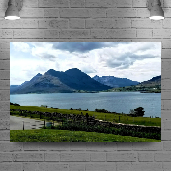 Giclée Mounted Wall Art Prints. Isle of  Raasay. Scotland.