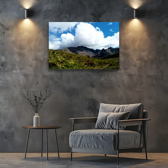 Giclée Mounted Wall Art Prints. Fairy Pools. Isle of Skye. Scotland.