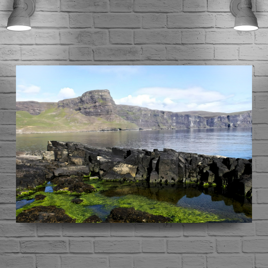 Canvas Art. Scottish Landscapes & Seascapes. Neist Point. Isle of Skye. Scotland.