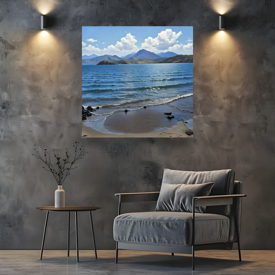Canvas Art. Scottish Landscapes & Seascapes. Tarskavaig. Isle of Skye. Scotland.