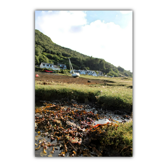 Canvas Art. Scottish Landscapes & Seascapes. Lochranza. Isle of Arran. Scotland.