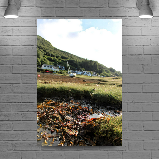 Canvas Art. Scottish Landscapes & Seascapes. Lochranza. Isle of Arran. Scotland.