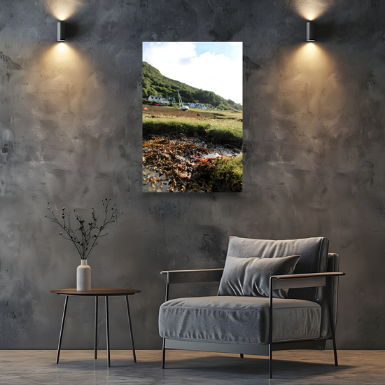 Canvas Art. Scottish Landscapes & Seascapes. Lochranza. Isle of Arran. Scotland.