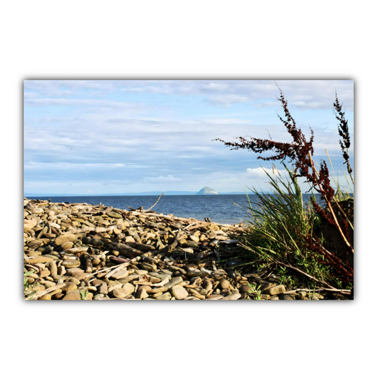 Canvas Art. Scottish Landscapes & Seascapes. Sliddery. Ailsa Craig View. Isle of Arran. Scotland.