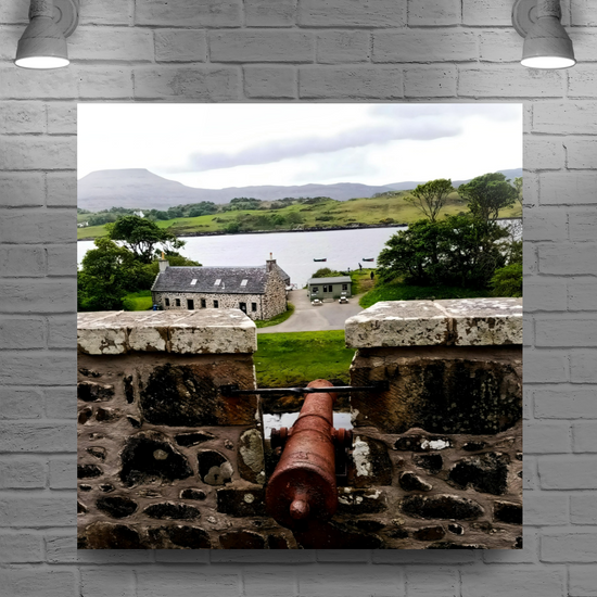 Giclée Mounted Wall Art Prints. Dunvegan Castle. Isle of Skye. Scotland.
