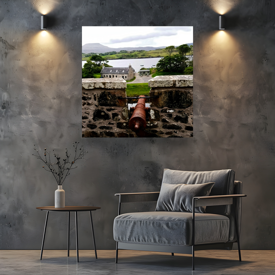 Giclée Mounted Wall Art Prints. Dunvegan Castle. Isle of Skye. Scotland.
