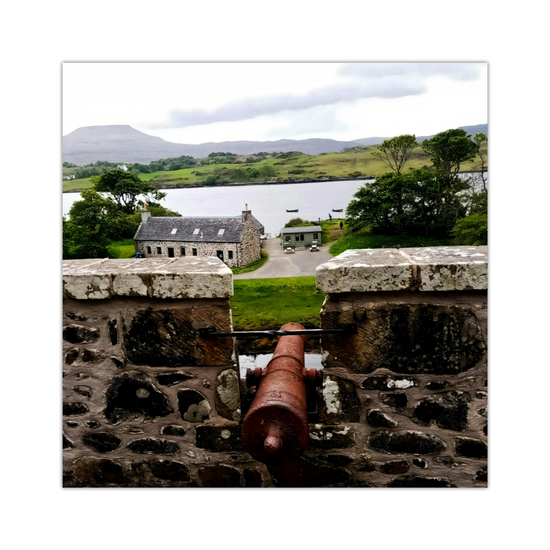 Giclée Mounted Wall Art Prints. Dunvegan Castle. Isle of Skye. Scotland.