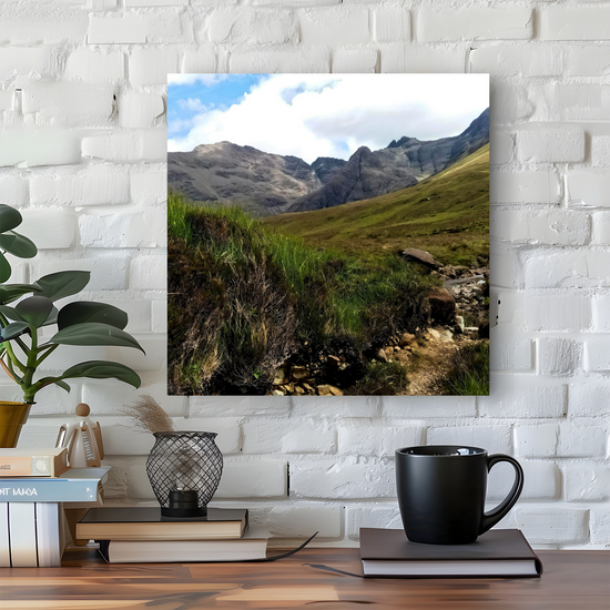 Giclée Mounted Wall Art Prints: Fairy Pools. Isle of Skye. Scotland.
