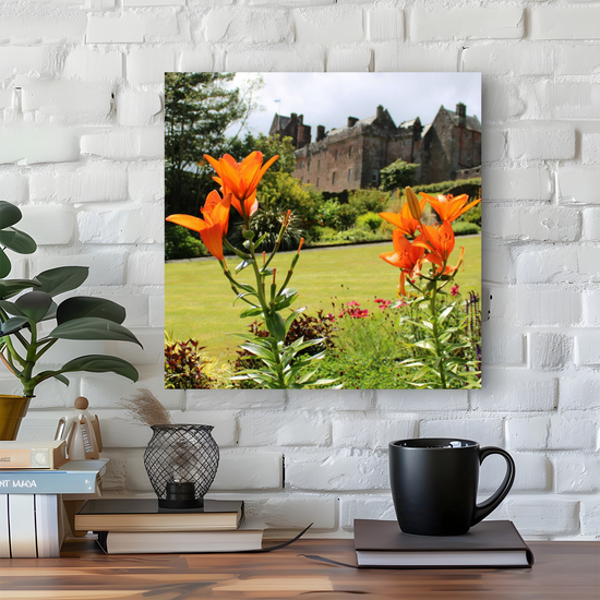 Canvas Art. Scottish Landscapes & Nature. Brodick Castle Gardens. Isle of Arran. Scotland.