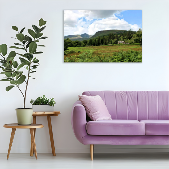 Canvas Art. Scottish Landscapes & Nature. Fisherman's Walk. Brodick.  Isle of Arran. Scotland.