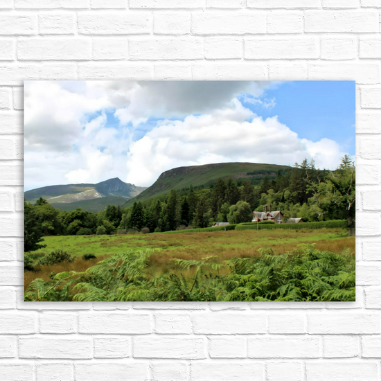 Canvas Art. Scottish Landscapes & Nature. Fisherman's Walk. Brodick.  Isle of Arran. Scotland.