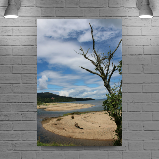 Canvas Art. Scottish Landscapes & Nature. Brodick Beach. Isle of Arran. Scotland.
