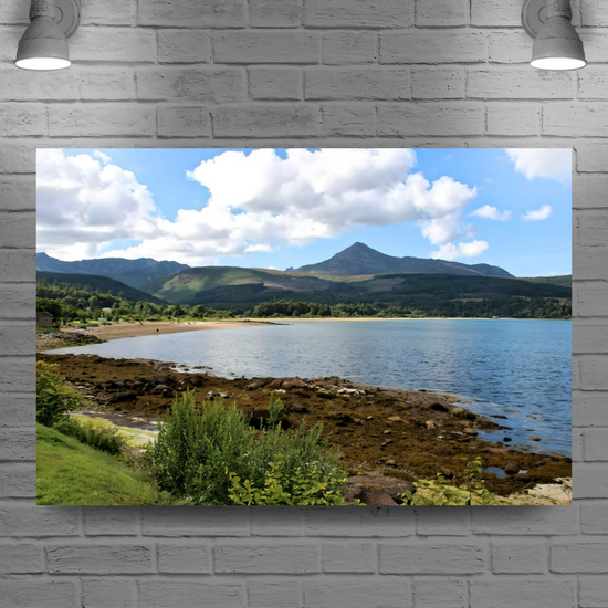 Canvas Art. Scottish Landscapes & Nature. Brodick. Isle of Arran. Scotland.