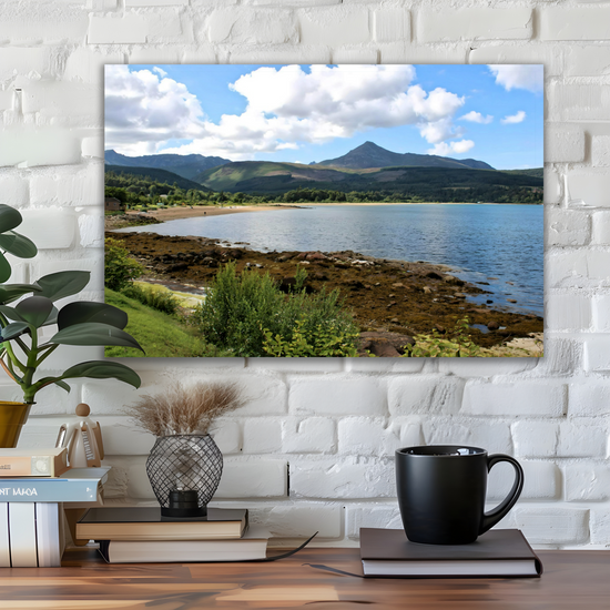 Canvas Art. Scottish Landscapes & Nature. Brodick. Isle of Arran. Scotland.