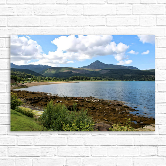 Canvas Art. Scottish Landscapes & Nature. Brodick. Isle of Arran. Scotland.