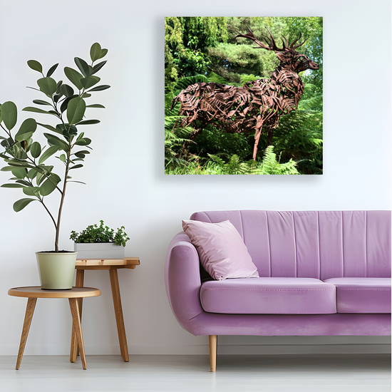 Canvas Art. Scottish Landscapes &  Nature. Brodick Castle Gardens. Isle of Arran. Scotland.