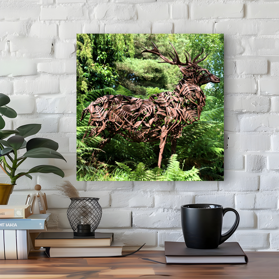 Canvas Art. Scottish Landscapes &  Nature. Brodick Castle Gardens. Isle of Arran. Scotland.