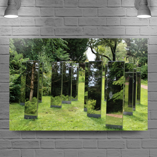 Canvas Art. Scottish Landscapes & Nature. Brodick Castle Gardens. Isle of Arran. Scotland.