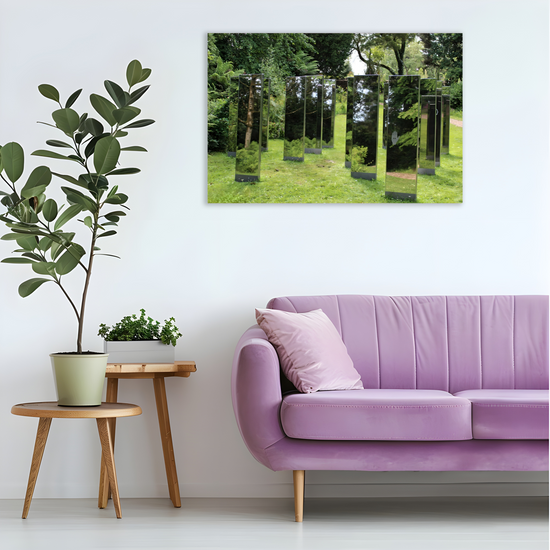 Canvas Art. Scottish Landscapes & Nature. Brodick Castle Gardens. Isle of Arran. Scotland.