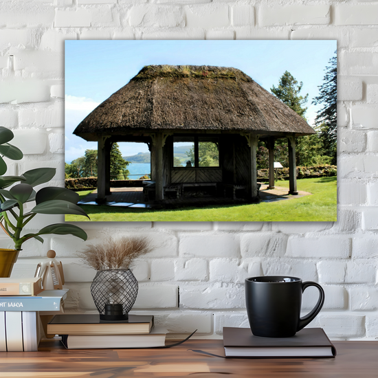 Canvas Art. Scottish Landscapes & Nature. Brodick Castle Gardens. Isle of Arran. Scotland.