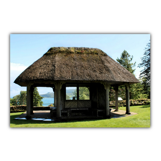 Canvas Art. Scottish Landscapes & Nature. Brodick Castle Gardens. Isle of Arran. Scotland.