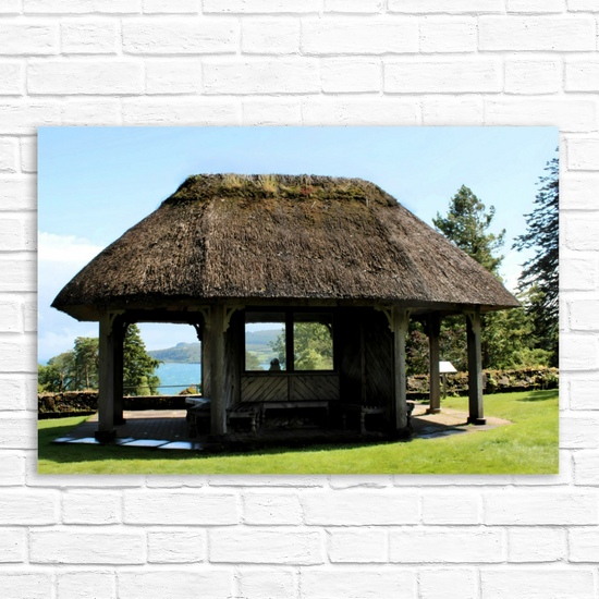 Canvas Art. Scottish Landscapes & Nature. Brodick Castle Gardens. Isle of Arran. Scotland.