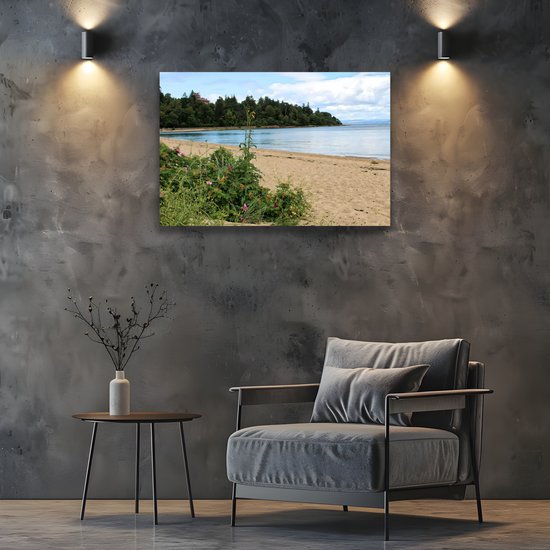 Canvas Art. Scottish Landscapes & Nature. Brodick Beach. Isle of Arran. Scotland.