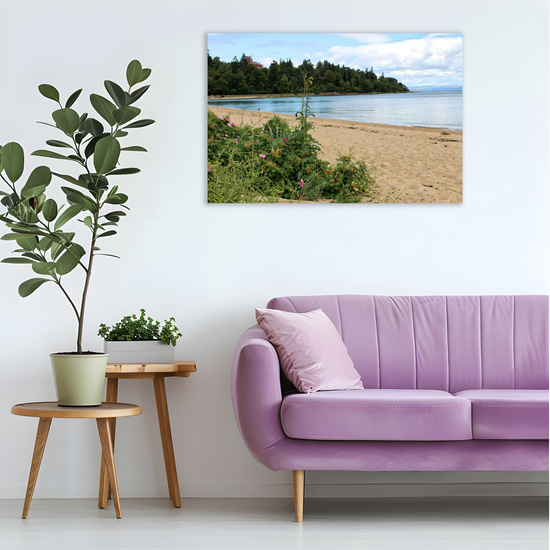 Canvas Art. Scottish Landscapes & Nature. Brodick Beach. Isle of Arran. Scotland.