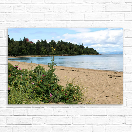 Canvas Art. Scottish Landscapes & Nature. Brodick Beach. Isle of Arran. Scotland.