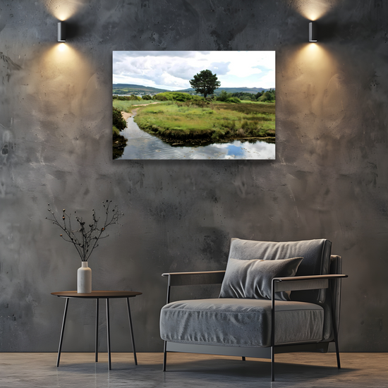 Canvas Art. Scottish Landscapes & Nature. Fisherman's Walk. Brodick. Isle of Arran. Scotland.