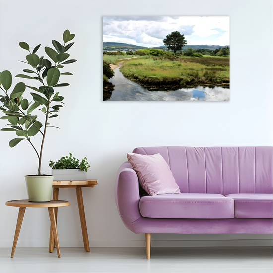 Canvas Art. Scottish Landscapes & Nature. Fisherman's Walk. Brodick. Isle of Arran. Scotland.