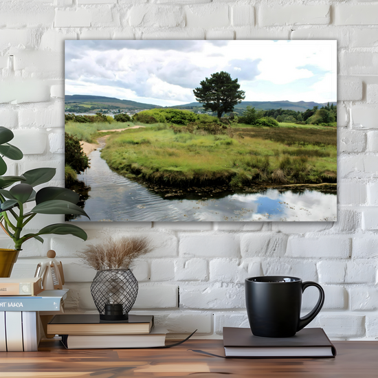 Canvas Art. Scottish Landscapes & Nature. Fisherman's Walk. Brodick. Isle of Arran. Scotland.