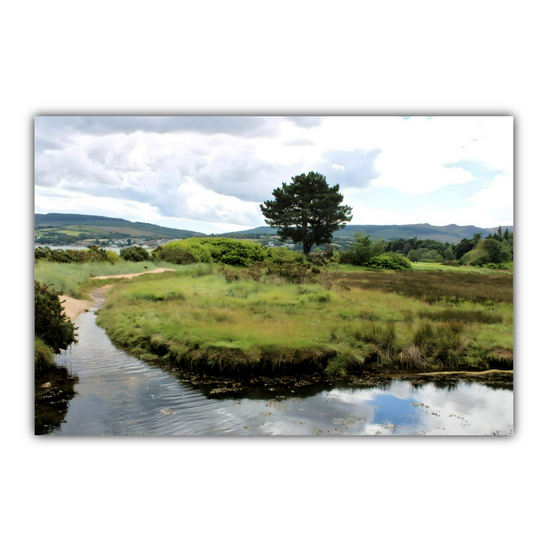 Canvas Art. Scottish Landscapes & Nature. Fisherman's Walk. Brodick. Isle of Arran. Scotland.